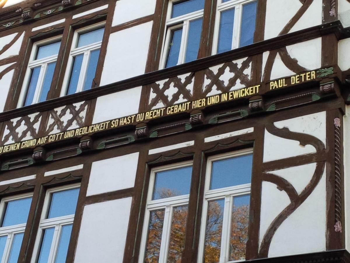 Ferienwohnung Paul Deter Haus Quedlinburg Exterior foto